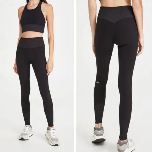 ALO Yoga High-Waist Alosoft Lounge Legging Size M - Picture 1 of 7